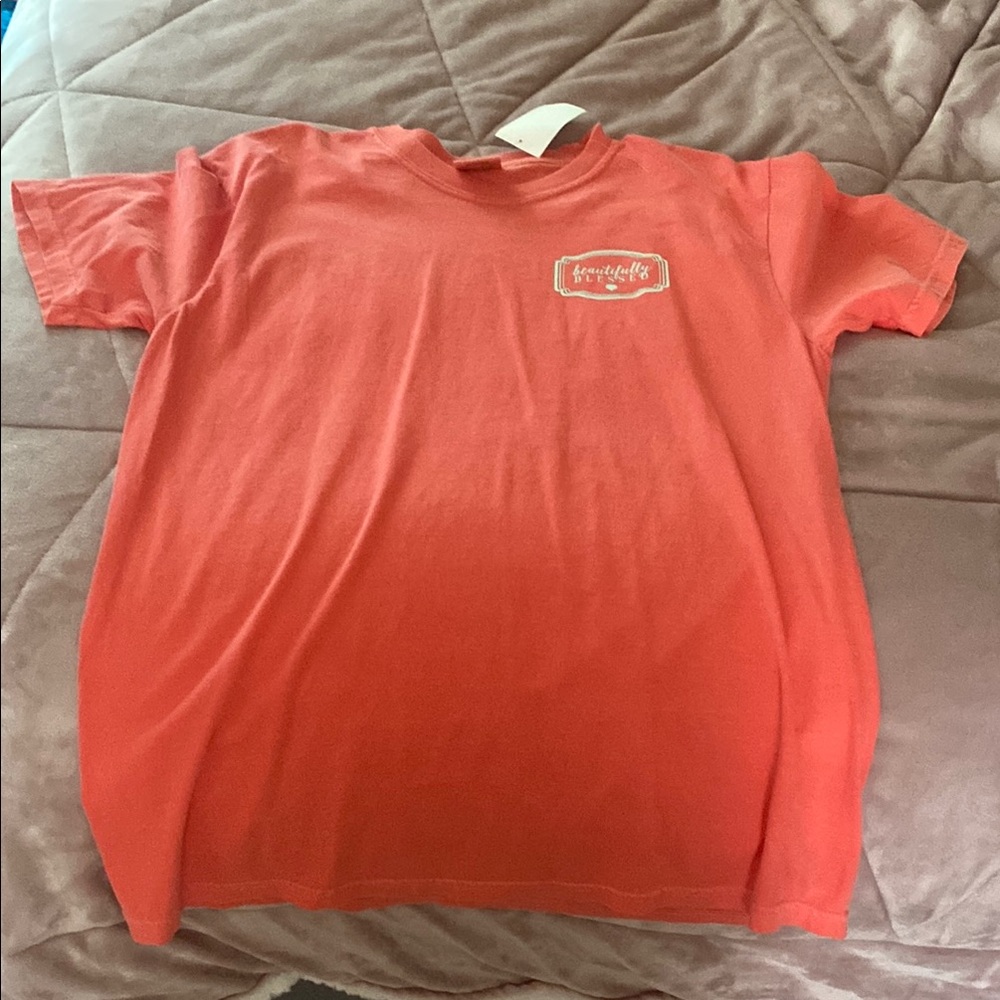 Comfort Colors Bright Salmon Tee